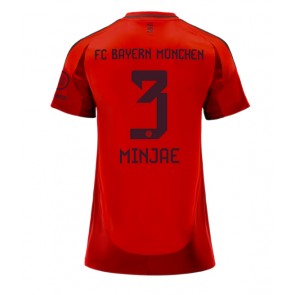 Bayern Munich Kim Min-jae #3 Hemmatröja Kvinnor 2024-25 Kortärmad